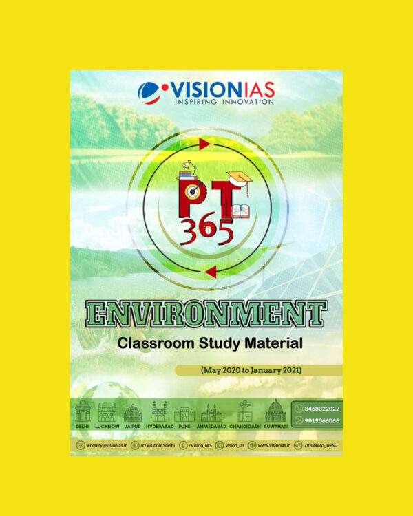 VisionIAS PT 365 Environment May 2020 to January 2021