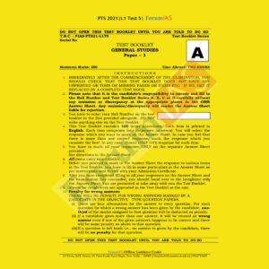 Forum IAS L1 Test 5 PTS 2021