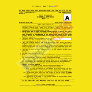 Forum IAS L1 Test 7 PTS 2021