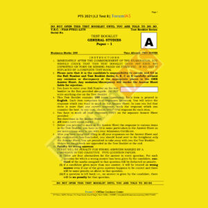 Forum IAS L2 Test 8 PTS 2021