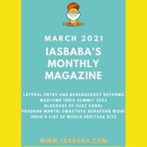 IASBABA'S CURRENT AFFAIRS MAGAZINE MARCH 2021 (BLACK & WHITE)