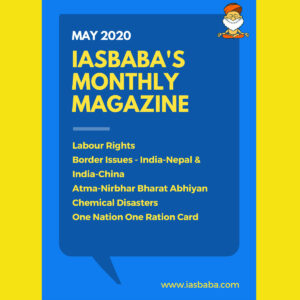 IASBABA'S CURRENT AFFAIRS MAGAZINE MAY 2020 (BLACK AND WHITE)