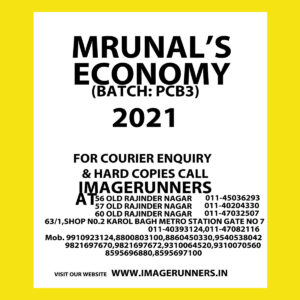 MRUNAL'S ECONOMY 2021