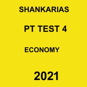 SHANKARIAS PT TEST 4 ECONOMY 2021