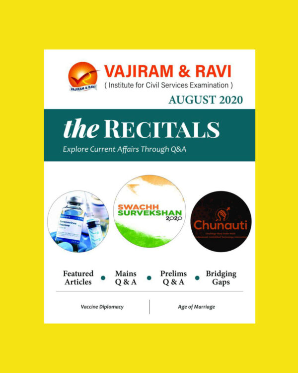 VAJIRAM & RAVI THE RECTICAL AUGUST 2020