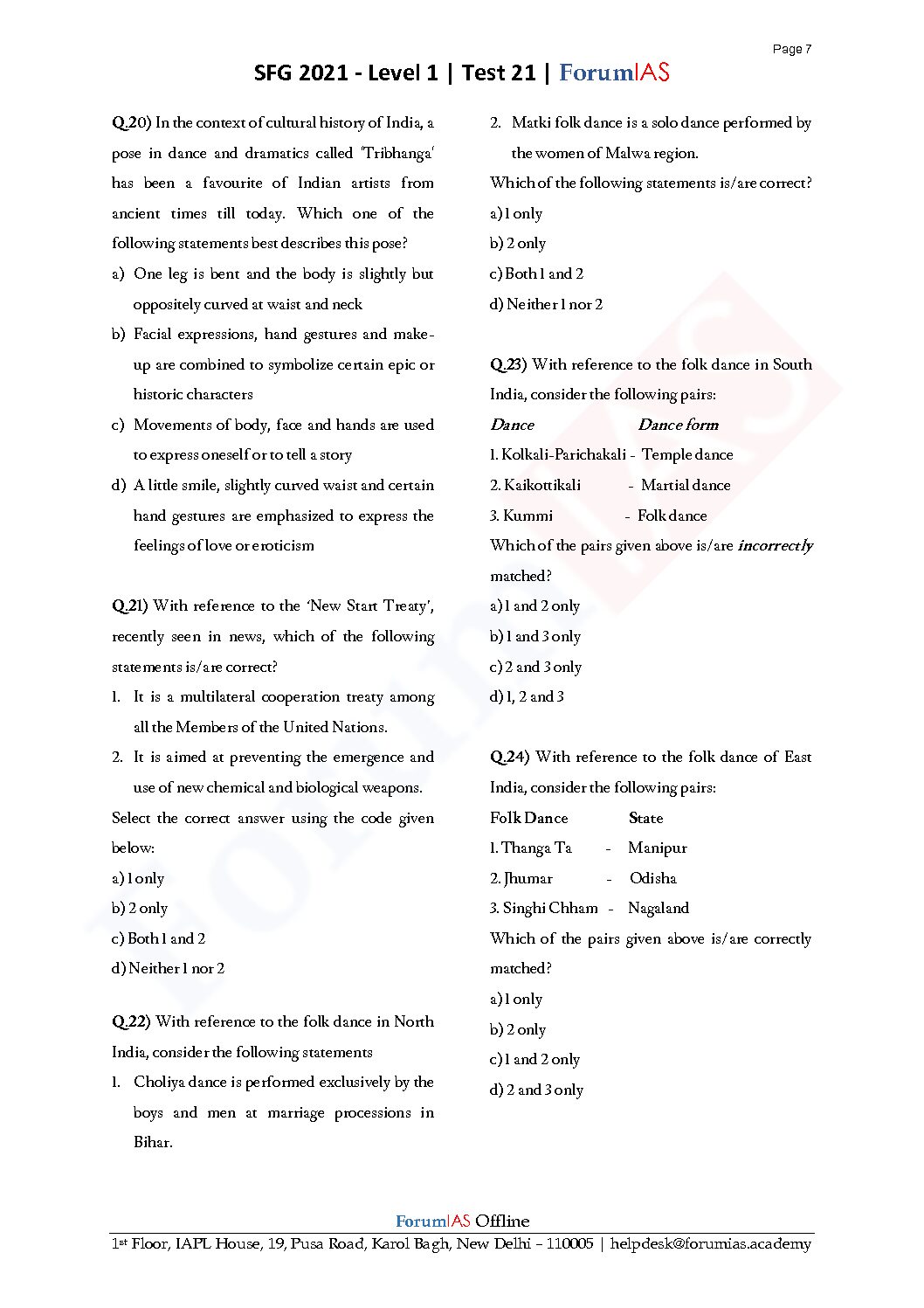 FORUMIAS SFG 2021 LEVEL 1 TEST 21 TO 25 2021 Imagerunners FORUMIAS SFG 2021 LEVEL 1 TEST 21 TO 25 2021 Imagerunners