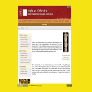 CENTRAL CULTURE RESOURCE TRAINING  OF INDIAN ECONOMY