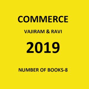 VAJIRAM AND RAVI COMMERCE 2019 NUMBER OF BOOKS-8 (BLACK & WHITE)