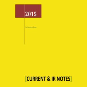 CURRENT & IR NOTES 2015