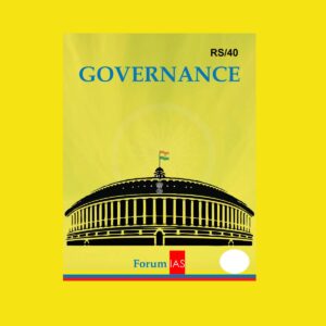 FORUM IAS GOVERNANCE