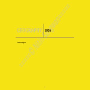 TOPPERS NOTES NITIN SANGWAN GEOGRAPHY 2016 (BLACK & WHITE)