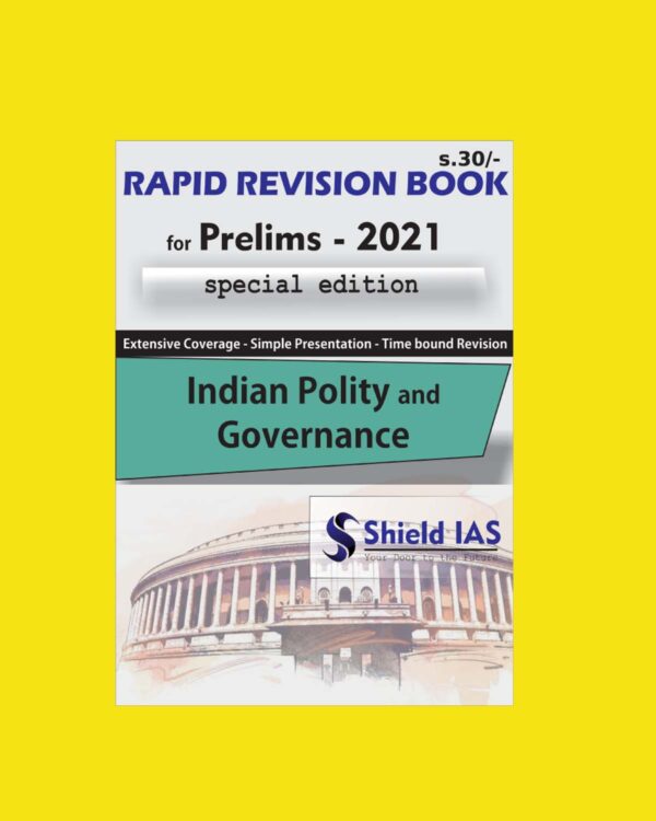 SHIELD IAS INDIAN POLITY GOVERNANCE