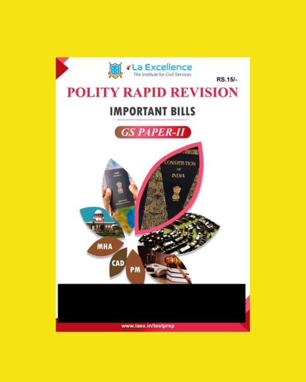 LA EXCELLENCE IAS RRP 2020- GS PAPER-II