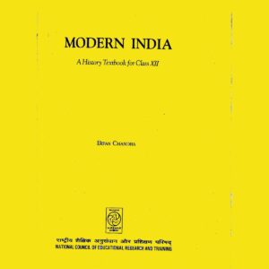 MODERN INDIA XII CLASS HISTORY