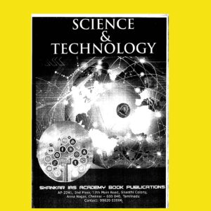SHANKAR IAS ACADEMY SCIENCE TECHNOLOGY