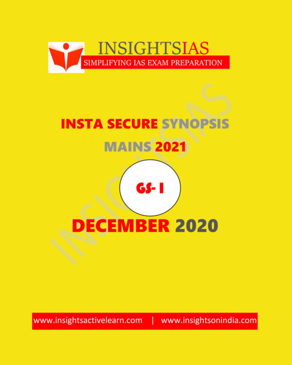 INSIGHTS IAS MAINS INSTA SECURE SYNOPSIS DECEMBER 2020