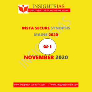 INSIGHTS IAS MAINS INSTA SECURE SYNOPSIS NOVEMBER 2020