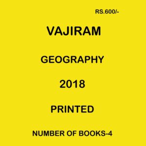 VAJIRAM GEOGRAPHY PRINTED NOTES 2018 NUMBER OF BOOKS-4 (BLACK & WHITE)