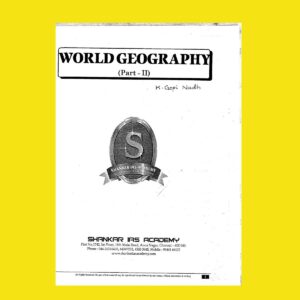 SHANKAR IAS WORLD GEOGRAPHY PART-2
