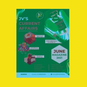 JATIN VERMA CURRENT AFFAIR JUNE 2021 MAGAZINE