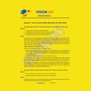 VISION IAS GENERAL STUDIES MAINS MOCK TEST-1055 (2018)