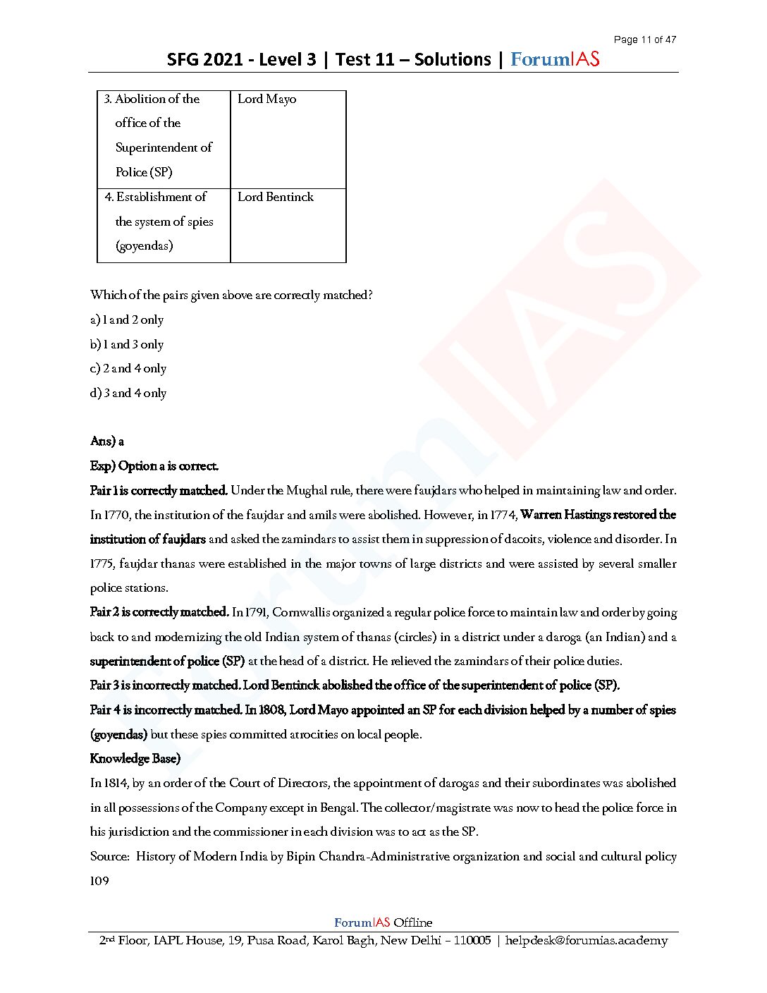 FORUMIAS SFG 2021 LEVEL 3 TEST 11 2021 Imagerunners FORUMIAS SFG 2021 LEVEL 3 TEST 11 2021 Imagerunners