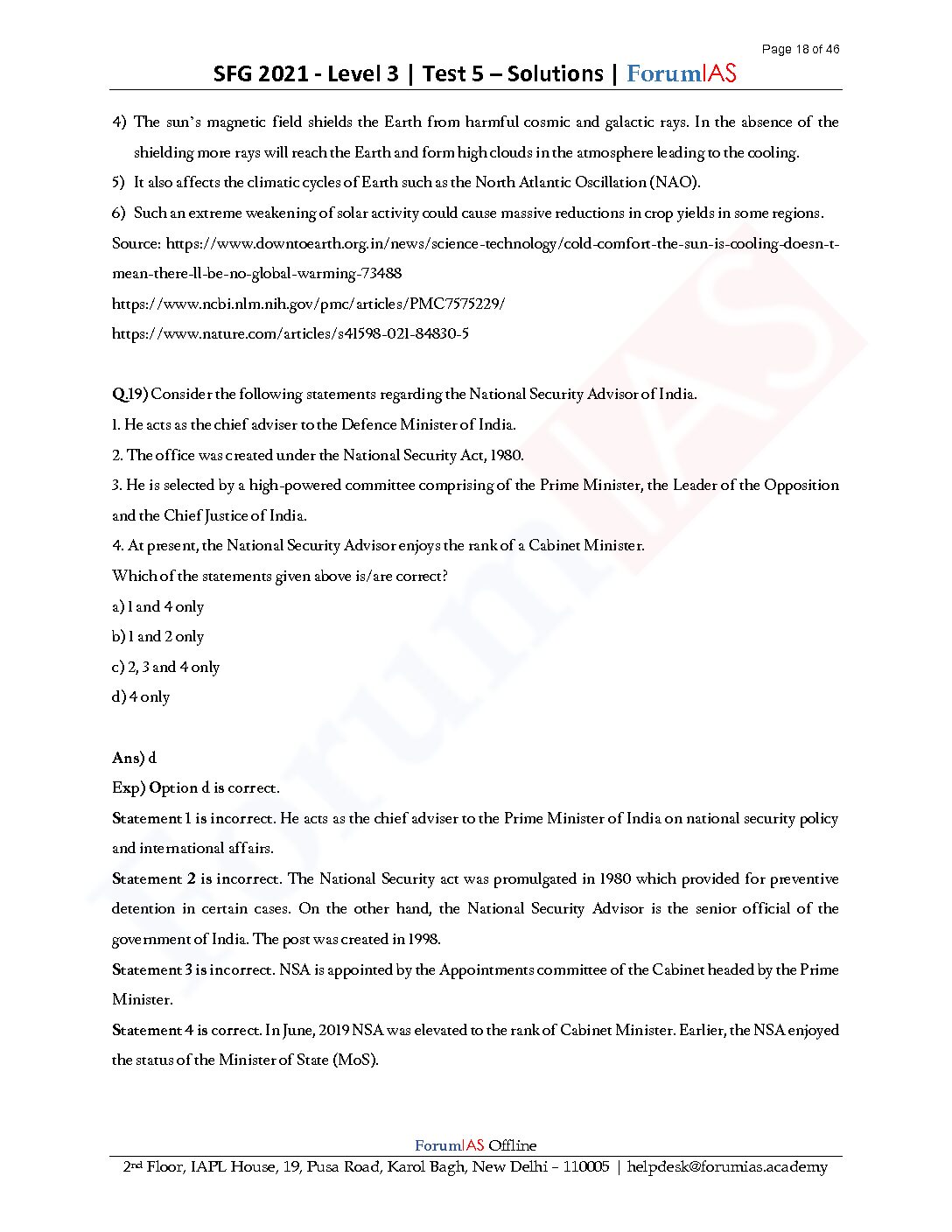 FORUMIAS SFG 2021 LEVEL 3 TEST 5 2021 Imagerunners FORUMIAS SFG 2021 LEVEL 3 TEST 5 2021 Imagerunners