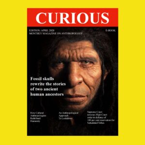 CURIOUS -EDITION APRIL-2020 MONTHLY MAGAZINE ON ANTHROPOLOGY ( FOSSIL SKULLS REWRITE THE STORIES OF TWO ANCIENT HUMAN ANCESTORS)
