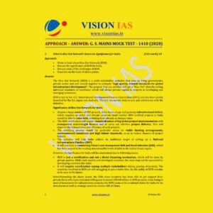 VISION IAS GENERAL STUDIES MAINS MOCK TEST-1410 (2020)