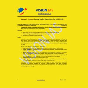 VISION IAS GENERAL STUDIES MAINS MOCK TEST-1221 (2019)