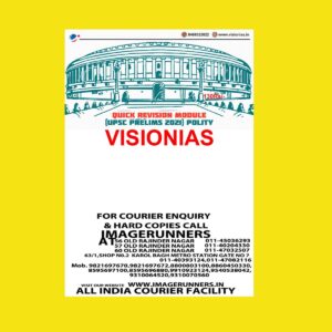 VISION IAS -   QUICK REVISION  MODULE (UPSC PRELIMS 2021) POLITY