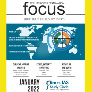 RAU’S IAS CURRENT AFFAIRS JANUARY 2022 (BLACK & WHITE)