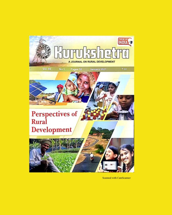 KURUKSHETRA (PERSPECTIVES OF RURAL DEVELOPMENT) JANUARY 2021 (XEROX) (BLACK & WHITE)