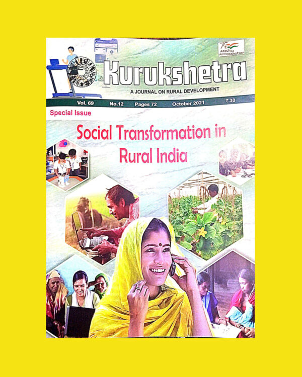 KURUKSHETRA (SOCIAL TRANSFORMATION IN RURAL INDIA) OCTOBER 2021 (XEROX) (BLACK & WHITE) (XEROX) (BLACK & WHITE)