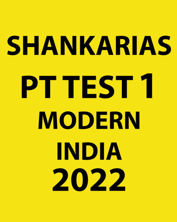 SHANKAR IAS 2022 PT TEST-01 TO TEST-29 (BLACK & WHITE) GROUPED