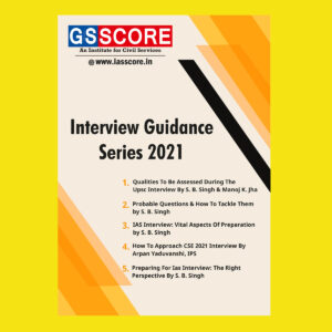 GS SCORE INTERVIEW GUIDANCE SERIES 2021 (BLACK & WHITE)
