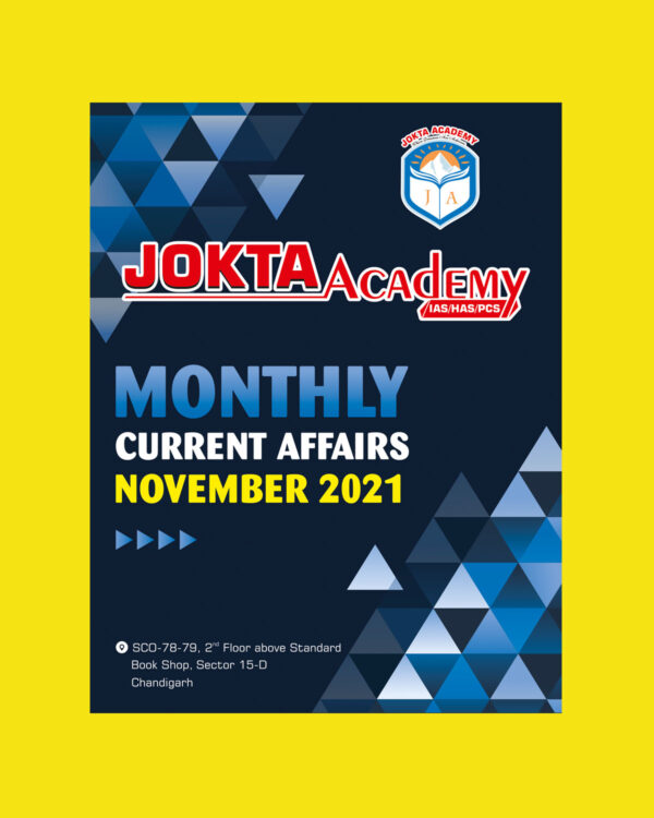 JOKTAIAS ACADEMY CURRENT AFFAIRS NOVEMBER 2021 (BLACK & WHITE)