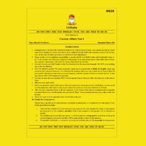 IAS BABA 2022 AIPTS TEST-1 TO TEST-10 (CURRENT AFFAIRS )2022 (BLACK & WHITE) GROUPED