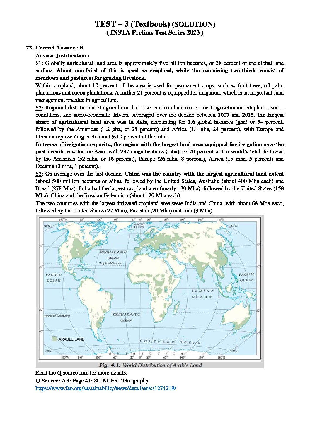INSIGHTSONINDIA 2023 PT TEST-03 WITH SOLUTION (HISTORY NCERT CLASS VIII,IX & X CURRENT AFFAIRS – 1ST JUNE TO 9TH JULY 2022 ) TEXT BOOKWISE APPROACH 2023 (BLACK & WHITE) - Image 3