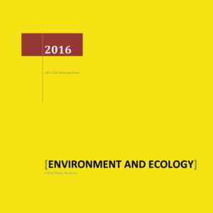 TOPPERS NOTES NITIN SANGWAN ENVIRONMENT & ECOLOGY (BLACK & WHITE)