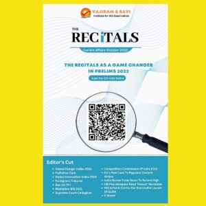 VAJIRAM & RAVI THE RECITALS CURRENT AFFAIRS OCTOBER 2022 (BLACK &WHITE)