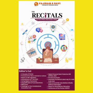 VAJIRAM & RAVI RECITALS CURRENT AFFAIRS NOVEMBER 2022 (BLACK &WHITE)