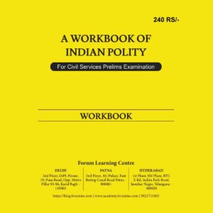 FORUM IAS 2023 WORKBOOK 2023 (BLACK & WHITE) GROUPED
