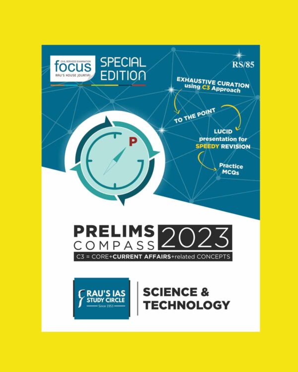 RAU’S IAS PRELIMS COMPASS 2023 SCIENCE & TECHNOLOGY (BLACK & WHITE)