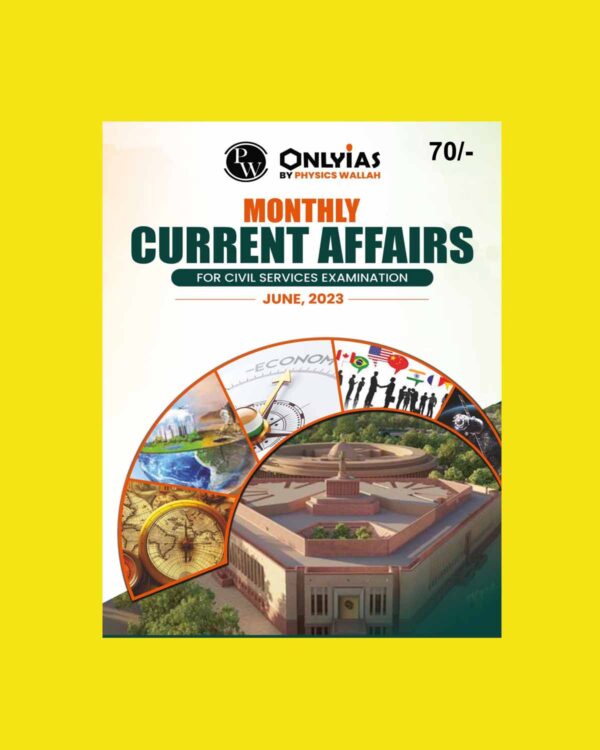 ONLY IAS CURRENT AFFAIRS MANTHAN JUNE 2023 (ENGLISH MEDIUM) (BLACK & WHITE)