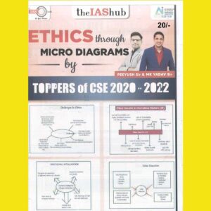 THE IAS HUB 2023 ETHICS THROUGH MICRO DIAGRAMS BY TOPPERS OF CSE 2020-22 (BLACK & WHITE)