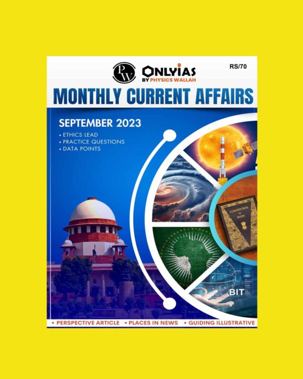 ONLY IAS CURRENT AFFIARS SEPTEMBER 2023 FINAL {ENGLISH} {BLACK AND WHITE}
