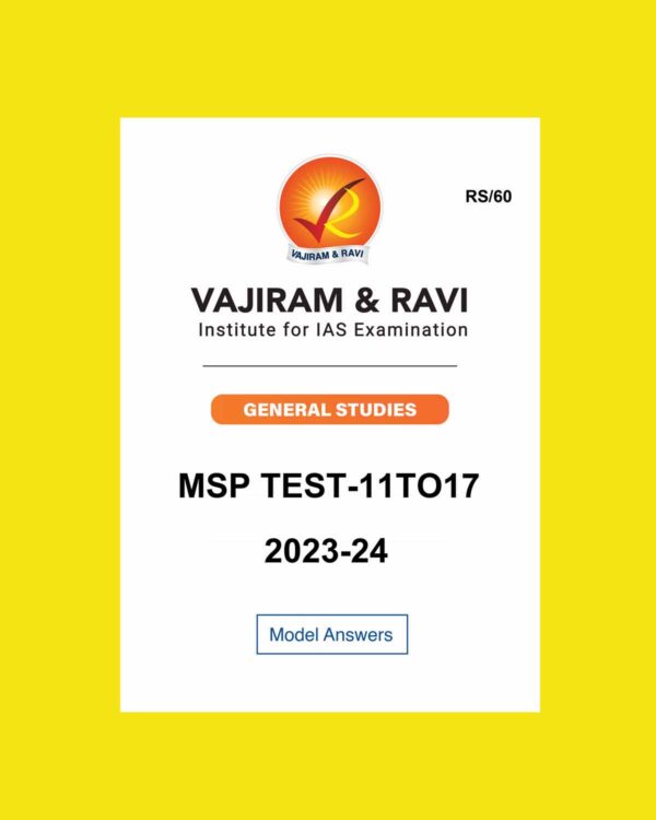 VAJIRAM AND RAVI 2024 MAINS MODEL ANSWER TEST-11 TO 17 2023-24 FINAL{ENGLISH} {BLACK AND WHITE}