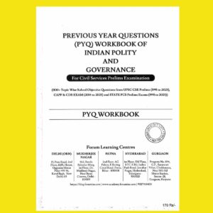 FORUM IAS TOOLKIT POLITY & GOVERNANCE PYQ TOOLKIT 2024 FINAL ENGLISH {BLACK AND WHITE}