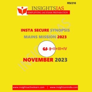 INSIGHTS IAS INSIGHTS ONINDIA INSTA SECURE NOVEMBER 2023 FINAL ENGLISH {BLACK AND WHITE}